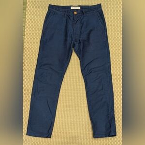 3Sixteen Indigo Chinos Men's Size 32
